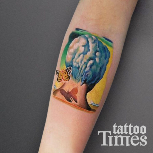 Тату Сальвадор Дали